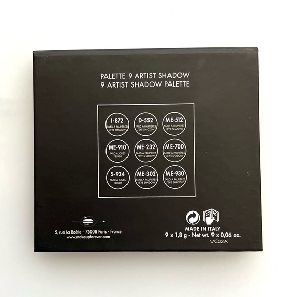 Make Up For Ever Palette 9 Artist Color High Impact Eyeshadow Palette, Vol. #2 - Picture 6 of 13